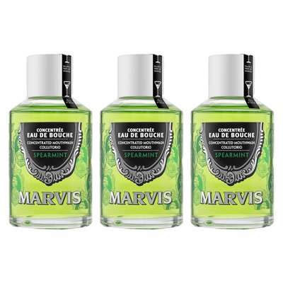 Płyn do płukania jamy ustnej MARVIS Spearmint 3 x 120 ml