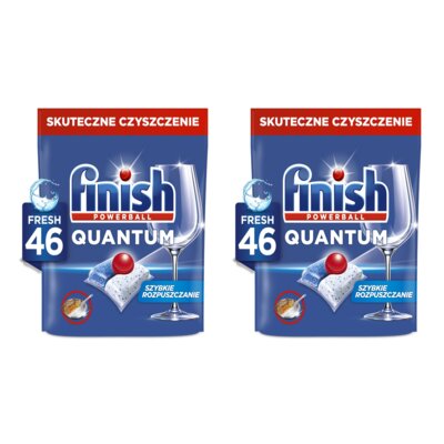 Kapsułki do zmywarki FINISH Powerball Quantum All in 1 Fresh - 92 szt.