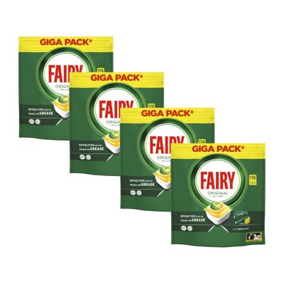 Kapsułki do zmywarki FAIRY Original All in One Lemon - 464 szt.