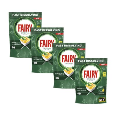 Kapsułki do zmywarki FAIRY Original All in One Lemon - 224 szt.