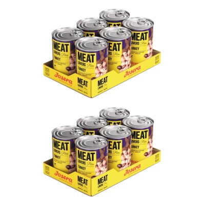 Karma dla psa JOSERA Meat Lovers Pure Indyk 12 x 400 g