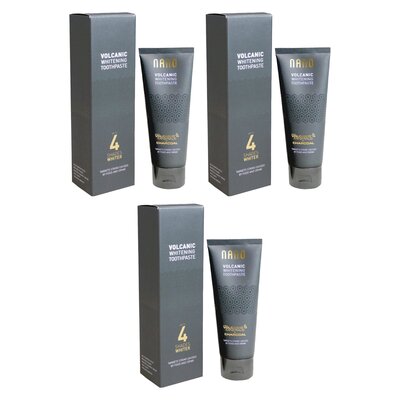 Pasta do zębów WHITEWASH NT04 Nano Volcanic Whitening 75 ml 3 szt.