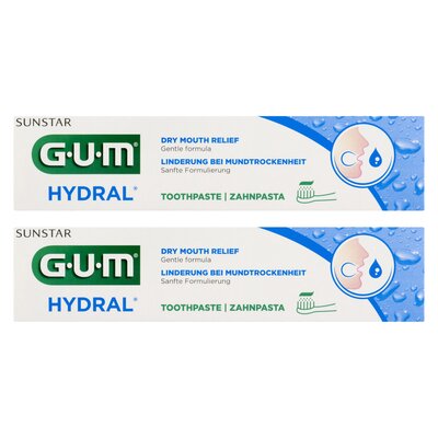 Pasta do zębów SUNSTAR GUM Hydral 75 ml 2 szt.