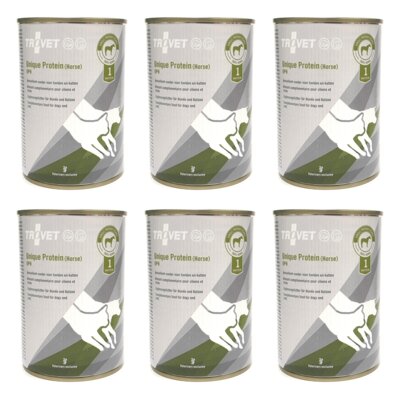 Karma dla psa i kota TROVET Unique Protein Konina 6 x 400 g