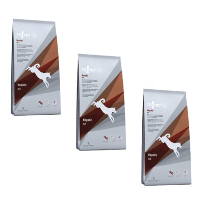 Karma dla psa TROVET Hepatic HLD z kurczakiem 3 x 12.5 kg