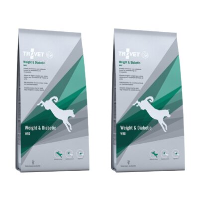 Karma dla psa TROVET Weight & Diabetic 2 x 12.5 kg
