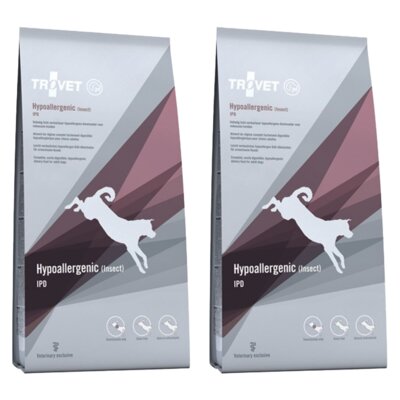 Karma dla psa TROVET Hypoallergenic IPD Świeże owady 2 x 3 kg