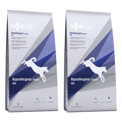Karma dla psa TROVET Rabbit Rice Diet hipoalergiczna 2 x 3 kg
