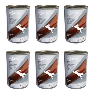 Karma dla psa TROVET Hepatic HLD 6 x 400 g