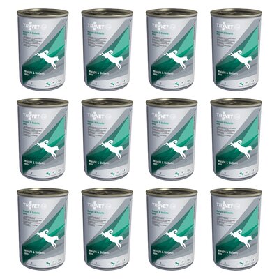 Karma dla psa TROVET Weight & Diabetic WRD Kurczak 12 x 400 g