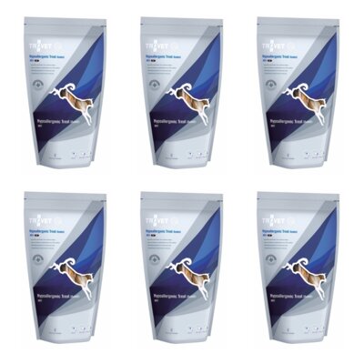 Przysmak dla psa TROVET Hypoallergenic Treat HRT Królik 6 x 250 g