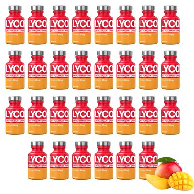 Napój LYCOPEN PRO Antyoxidant Drink Smooth Mango 30 x 250 ml
