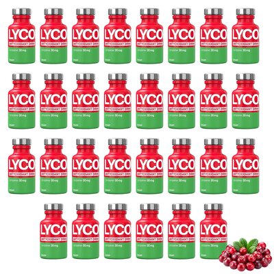 Napój LYCOPEN PRO Antyoxidant Drink Sharp Żurawinowy 30 x 250 ml