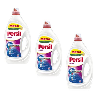 Żel do prania PERSIL Deep Clean Color 3 x 3960 ml do kolorowych tkanin
