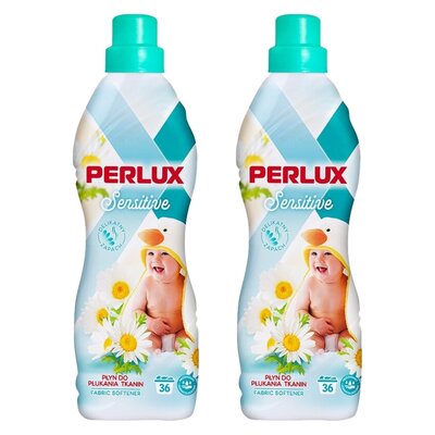 Płyn do płukania PERLUX Sensitive 2 x 900 ml