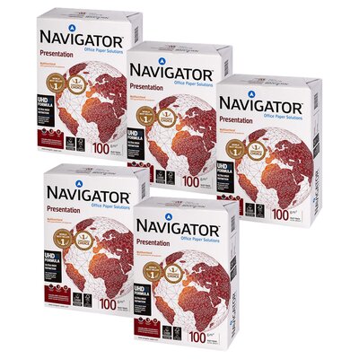Papier do drukarki NAVIGATOR Presentation A4 5 x 500 arkuszy