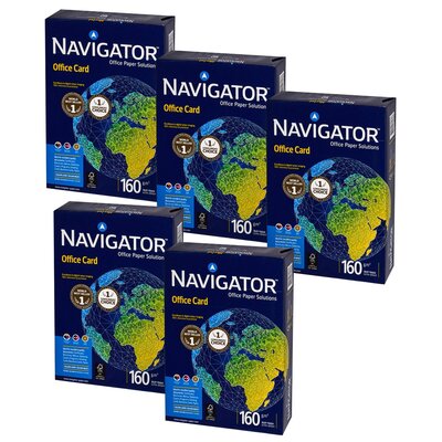 Papier do drukarki NAVIGATOR Office Card A4 5 x 250 arkuszy