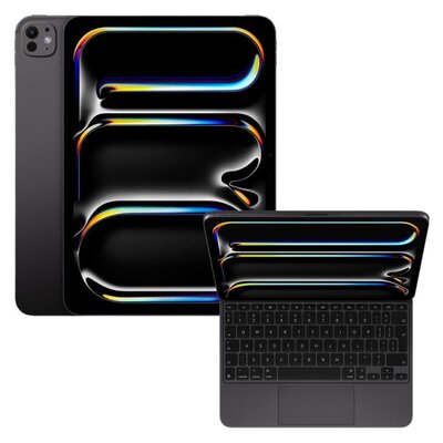 Tablet APPLE iPad Pro 11" 5 gen. 2024 256 GB Wi-Fi Gwiezdna czerń + Etui na iPad Pro 11 cali APPLE Magic Keyboard Czarny Klawiatura