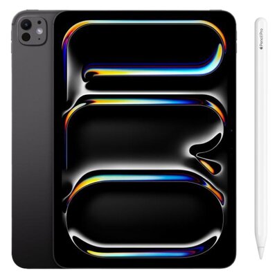 Tablet APPLE iPad Pro 11" 5 gen. 2024 Nanoglass 1 TB Wi-Fi Gwiezdna czerń + Rysik APPLE Pencil Pro