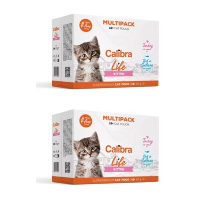 Karma dla kota CALIBRA Lifepouch Multipack (24 x 85 g)