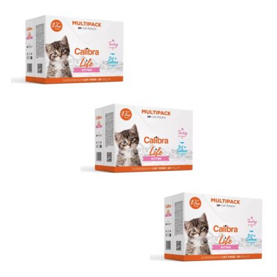 Karma dla kota CALIBRA Lifepouch Multipack (36 x 85 g)