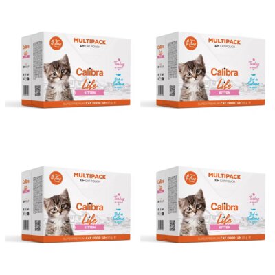 Karma dla kota CALIBRA Lifepouch Multipack (48 x 85 g)