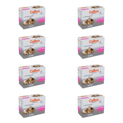 Karma dla kota CALIBRA Premium Multipack (96 x 100 g)