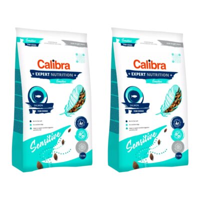 Karma dla psa CALIBRA EN Sensitive Łosoś 2 x 12 kg
