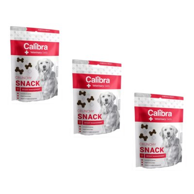 Przysmak dla psa CALIBRA VD Crunchy Snack Weight Management 3 x 120 g
