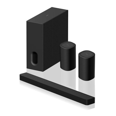 Soundbar SONY BRAVIA Theatre Bar 8 HT-A8000 Czarny 5.0.2-kanałowy, 8K HDR, Dolby Atmos, DTS:X, Wi-Fi, BT, AirPlay + Subwoofer SONY SA-SW7 Czarny + Kolumny głośnikowe SONY SA-RS8 Czarny (2 szt.)