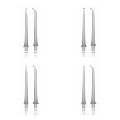 Oryginalna końcówka do irygatora FEELO Pro Standard Szary (8 szt.) (Obracają się o 360 stopni)