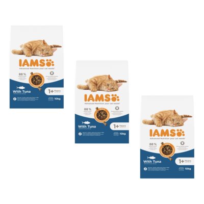 Karma dla kota IAMS For Vitality Tuńczyk 3 x 10 kg