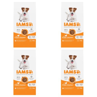 Karma dla psa IAMS ProActive Health Mature & Senior All breeds Chicken 4 x 12 kg