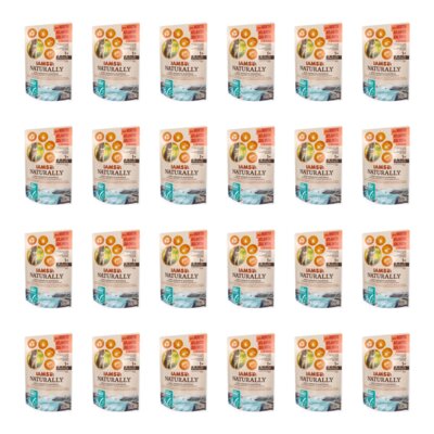 Karma dla kota IAMS Naturally Łosoś 24x 85 g