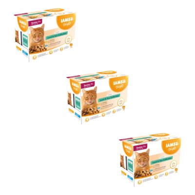 Karma dla kota IAMS Delights Land & Sea (36 x 85 g)