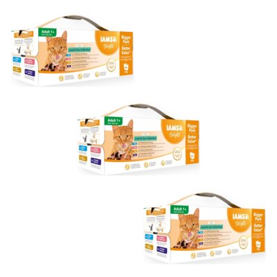 Karma dla kota IAMS Delights Ryba w galarecie (144 x 85 g)