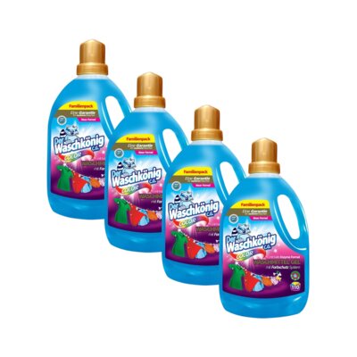 Żel do prania DER WASCHKONIG Color 4 x 3305 ml do kolorowych tkanin