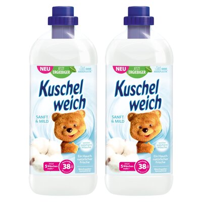 Płyn do płukania KUSCHELWEICH Sanft&Mild Biały 2 x 1000 ml