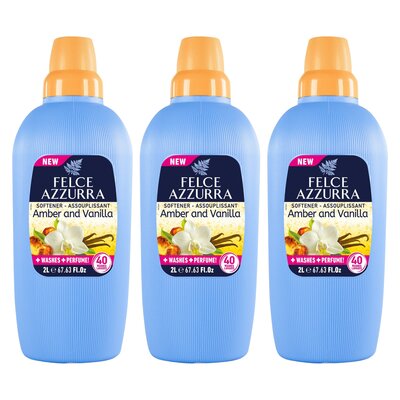Płyn do płukania FELCE AZZURRA Amber i Vanilia 3 x 2000 ml