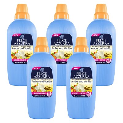 Płyn do płukania FELCE AZZURRA Amber i Vanilia 5 x 2000 ml