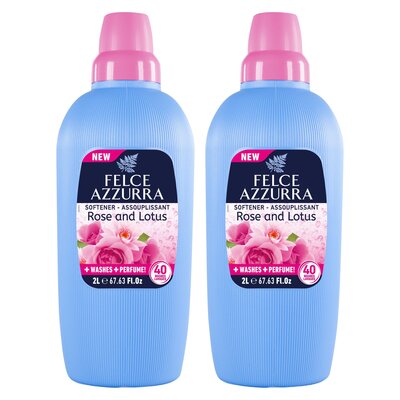 Płyn do płukania FELCE AZZURRA Róża i Lotos 2 x 2000 ml