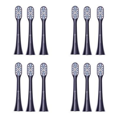 Oryginalna końcówka do szczoteczki ORO-MED Smile Granatowy (12 szt.) (Miękkie włosie)