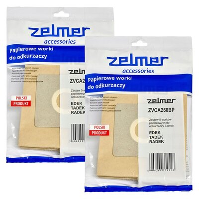 Worek do odkurzacza ZELMER ZVCA250BP (10 sztuk)