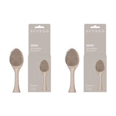 Oryginalna końcówka do szczoteczki SEYSSO Color Face Brush (2 szt.) Stone Beige