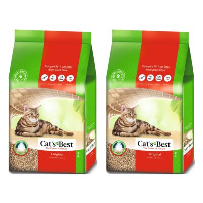 Żwirek dla kota CATS BEST Original 2 x 30 L