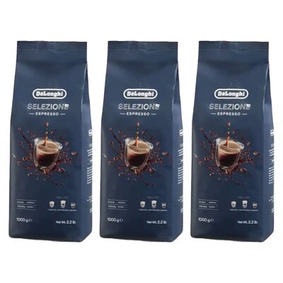 Kawa ziarnista DELONGHI Selezione DLSC617 3 x 1 kg