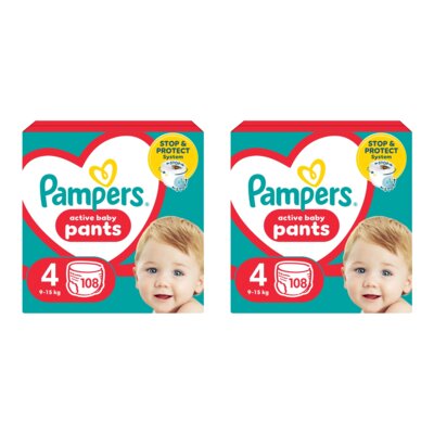 Pieluchomajtki PAMPERS Pants Mega Pack 4 Maxi (216 szt.)