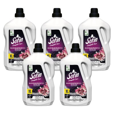 Płyn do prania SOFIN Complete Care Black Color Protection Washing Liquid 5 x 2500 ml
