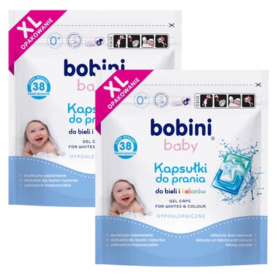 Kapsułki do prania BOBINI Baby 76 szt.