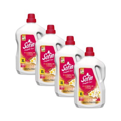 Płyn do prania SOFIN Complete Care 4 x 2500 ml do kolorowych tkanin
